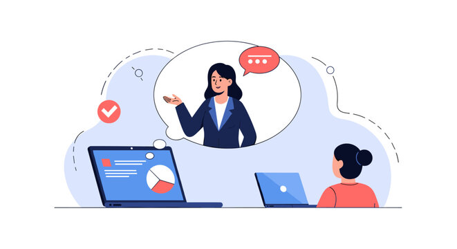 Online meeting collaboration and business communication over digital platforms