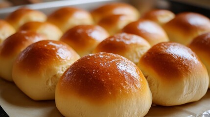 Yeast buns are a type of bread made using yeast, flour, sugar, salt, and butter or oil. They are often soft and fluffy, and can be either sweet or savory depending on the additional ingredients used.