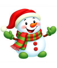 Snowman Candy Cane Joy