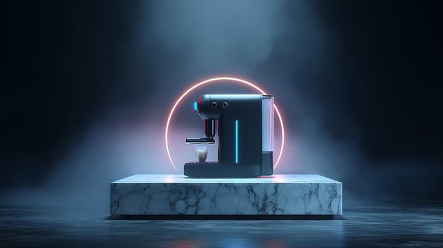 Modern coffee machine