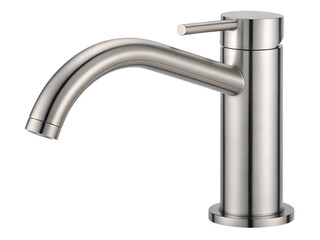 Modern faucet isolated on transparent background