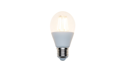 Led light bulb energy efficient lighting solutions for home improvement and interior design ideas transparent background
