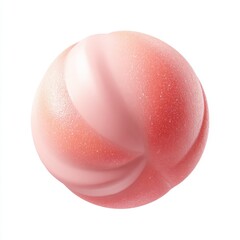 Abstract Pink and Coral Sphere Texture Background Perfect for Cosmetics or Product Presentation