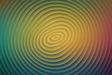 Abstract background featuring concentric circles with a gradient of green, yellow, orange, blue, and red hues, creating a visually appealing texture