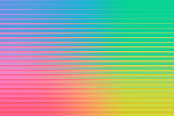 Obraz premium Colorful gradient background with horizontal lines, creating a vibrant and eyecatching design perfect for modern and abstract projects and designs