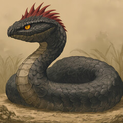 Fototapeta premium dragon in the sky