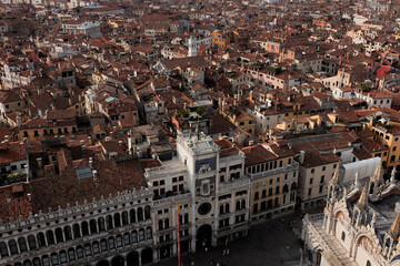 Venice day view from the top, Torre dell'Orologio