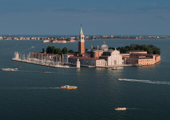 Abbazia di San Giorgio Maggiore, Venice. Top view
