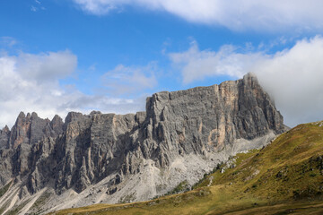 Mountain landscape in the Dolomites