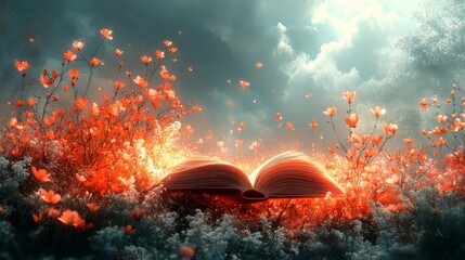 The background is soft and neutral, highlighting the book's playful and creative theme --ar 16:9 --stylize 750 --v 6.1 Job ID: 14e7be38-91ca-43a7-816e-49b321c59f8d