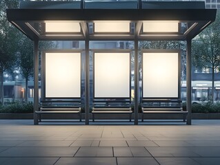 gallery interior with spotlights