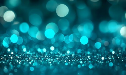 abstract bokeh blue background