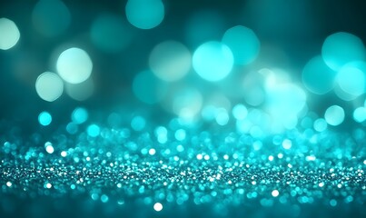 abstract bokeh blue background