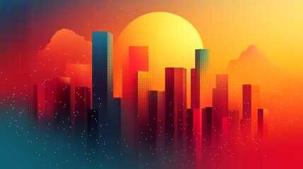 The design features crisp, clean outlines and flat, subtle shading with a limited, refreshing color palette--perfect for graphic text elements --ar 16:9 --stylize 750 --v 6.1 Job ID: 92b091c9-84d6-42c