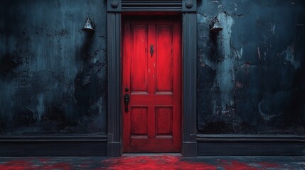 The Door That Only Opens at Midnight --ar 16:9 --stylize 750 --v 6.1 Job ID: 20b04050-d4ad-48cf-8cf4-35a8274fa3ad
