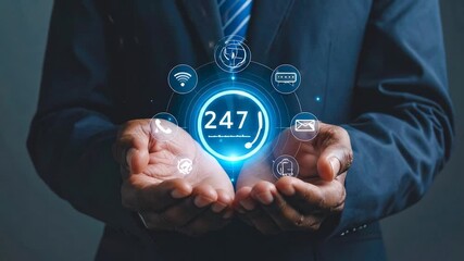 247 Global Customer Support Service Availability. - Powered by Adobe