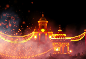 Obraz premium abstract Dussehra Dasara wallpaper