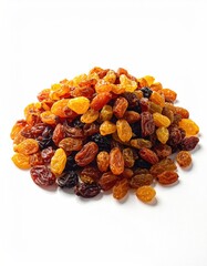 Fototapeta premium A pile of mixed dried raisins
