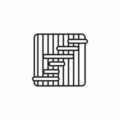 gantt chart timeline icon sign vector