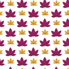 Autumn Leaf Repeat Pattern