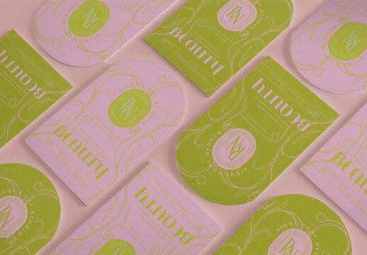 Modern Arched Stationery Mockup