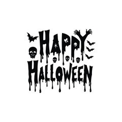 Black and White Halloween