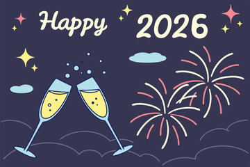 animation animated happy new year gif with spark