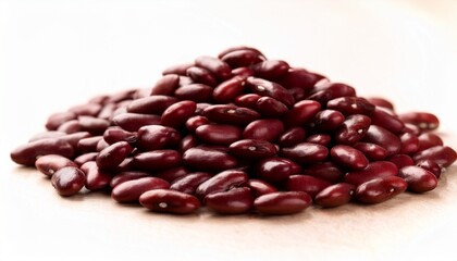 Bunch Of Raw Red Beans