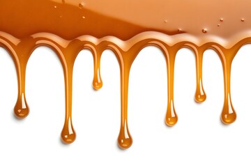 Delicious caramel dripping down perfect for desserts and sweets creations