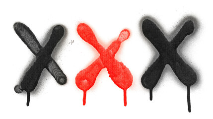 Photo graffiti, spray stain paint word, isolated on white	