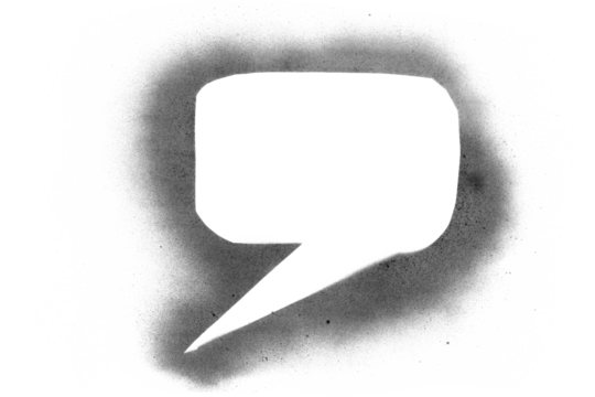 Photo graffiti, grunge spray stain symbol, icon isolated on white