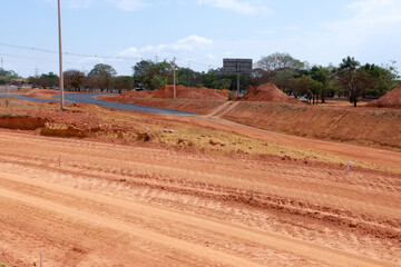New Highway Construction of an interchange in Northwest Brasilia