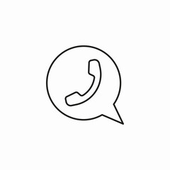 phone call icon icon sign vector