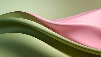 Abstract Gradient Mesh Background in Olive Green and Dusty Pink – Minimalist and Modern Design