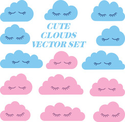 cloud, sky, vector, clouds, illustration, weather, icon, design, cloudscape, set, symbol, cartoon, blue, pattern, wallpaper, nature, cloudy, sign, seamless, day, summer, element, sun, climate, air