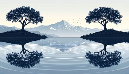 Neural ripple maps vector in clean symmetry