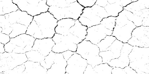 Abstract, dry, and cracked earth texture on a rough, arid surface, resembling a desert ground after a long drought. drought season, mud, cracks, textured, warming