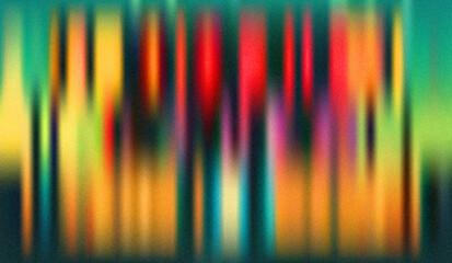 Abstract Colorful Vertical Stripes Background Texture with Noise and Grain Effect, Ideal for Modern Designs and Digital Art Projects.