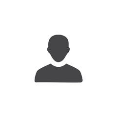 Male User Icon Silhouette person