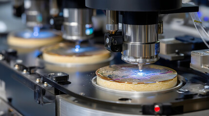 microscope in laboratory