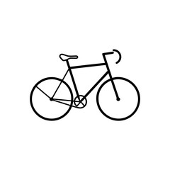 bicycle line art 