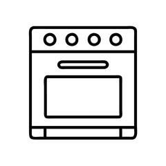 Isolated kitchen oven appliance vector illustration design for cooking and baking needs at home