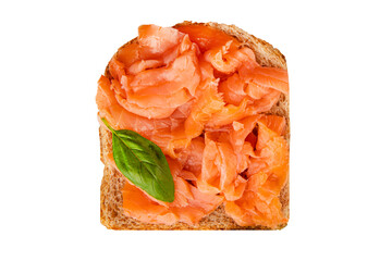 sandwich salmon smoked fish open sandwich delicious fresh portion size natural product tasty snack fresh delicious gourmet food background on the table rustic top view copy space pescetarian diet