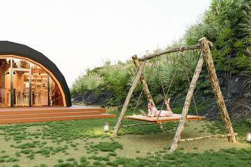 Fototapeta premium Modern Natural Landscape Architecture