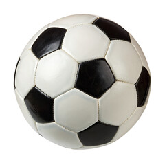 Classic soccer ball image for sports enthusiasts and athletes in high-quality close-up photography