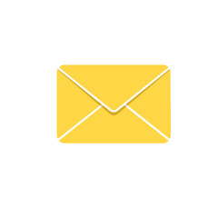Yellow Envelope Icon mail letter