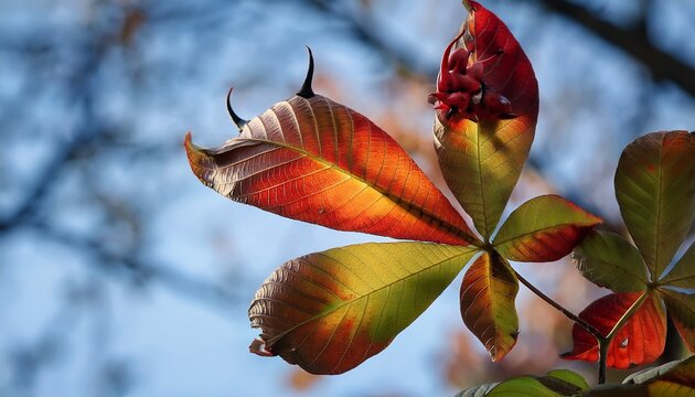 Hickory Horned Devil Eating Walnut Leaf