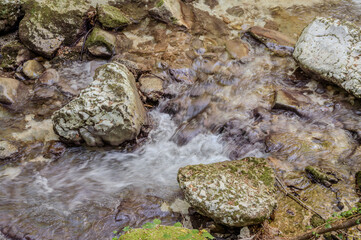 Over millions of years, the Orfento River (in the municipality of Caramanico Terme) has carved out a narrow gorge now covered by dense riparian vegetation featuring willows, ferns, and mosses.