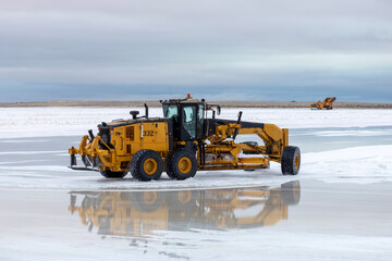 Salinera en Guerrero Negro, México.