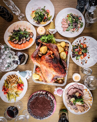 Experience a Festive Feast with a Variety of Delicious Dishes